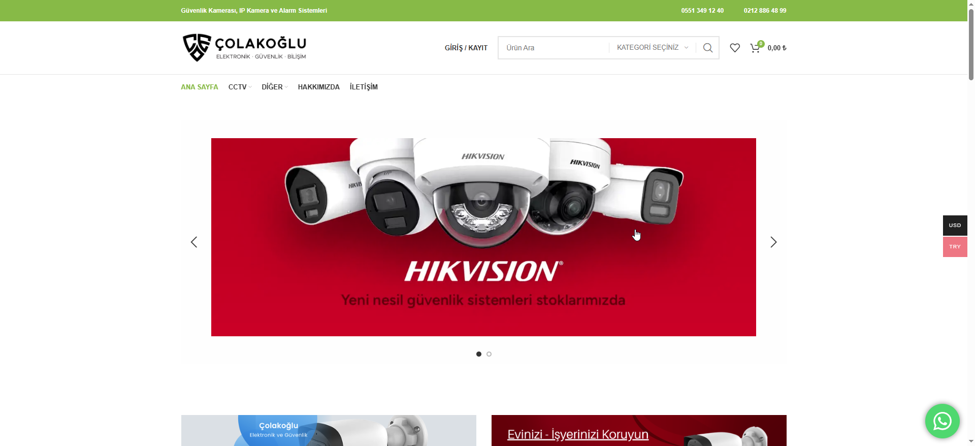 Guvenlikkamerasi.cam – E-Ticaret Altyapı Kurulumu ve Ürün Veri Entegrasyon Projesi